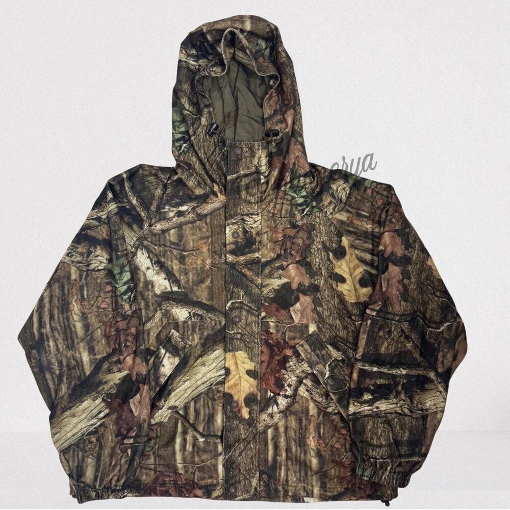 Men's Herters Break Up Infinity Camouflage Camo Hunting Insulated Jacket Size L